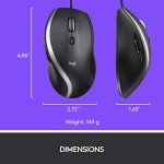 Logitech M500s Advanced Corded Mouse with Customization