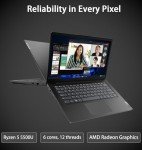 Lenovo V14 14" FHD Laptop with AMD Ryzen 5