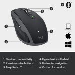 Logitech MX Anywhere 2S Wireless Bluetooth Mouse