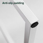 ZINUS Jennifer 55-Inch White Frame Computer Desk