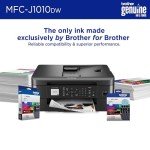 Brother MFC-J1010DW Wireless Color All-in-One Printer