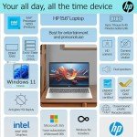 HP 15.6" Laptop with Microsoft 365 and 32GB RAM