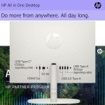 HP All-in-One Desktop with 22" FHD Display