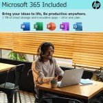 HP 15.6" Laptop with Microsoft 365 and 32GB RAM