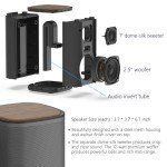 KEiiD Wireless Bluetooth Speakers with Touch Control