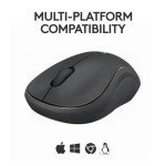 Logitech M240 Silent Bluetooth Wireless Mouse - Graphite