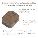 KEiiD Wireless Bluetooth Speakers with Touch Control
