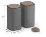 KEiiD Wireless Bluetooth Speakers with Touch Control