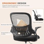Ergonomic Mesh Swivel Office Desk Chair, Black