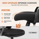 Ergonomic Mesh Swivel Office Desk Chair, Black