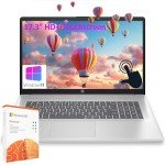 HP 17.3" Touchscreen Laptop for Students & Business