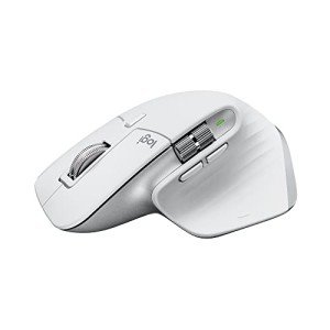 Logitech MX Master 3S Wireless Bluetooth Mouse - Pale Grey
