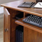 Brushed Maple Office Computer Desk, 59.45" Wide