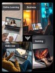 KAIGERR 15.6-inch Intel N97 Laptop with 16GB RAM