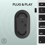 Logitech M340 Silent Wireless Mouse - Floral Design