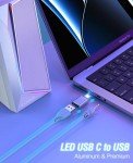 LENRUE USB/USB-C Powered PC Speakers with Headphone Jack