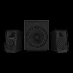 Klipsch Heritage 2.1 Desktop Speakers with Subwoofer