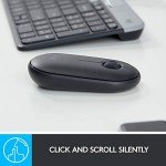 Logitech Pebble Silent Wireless Mouse - Graphite