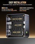 GMKtec M3 Plus Mini PC - Intel Core i9