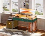 AODK 55 Inch Vintage Computer Desk with Storage