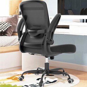 Ergonomic Black Office Chair with Adjustable Support