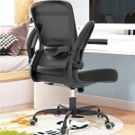 Ergonomic Black Office Chair with Adjustable Support