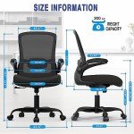 Ergonomic Black Office Chair with Adjustable Support