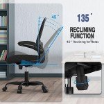 Ergonomic Black Office Chair with Adjustable Support