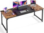 63-Inch Modern Computer Desk with Storage Solutions
