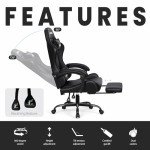N-GEN Gaming Chair with Footrest and Lumbar Support