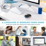 PEIOUS Rechargeable Wireless Mouse with Jiggler Feature