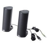 Dell AX210 Black USB Stereo Speaker System