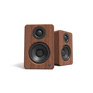 Kanto YU2 Powered Desktop Speakers - Walnut Finish