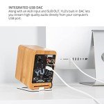Kanto YU2 Powered Desktop Speakers - Walnut Finish