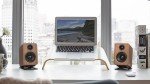 Kanto YU2 Powered Desktop Speakers - Walnut Finish