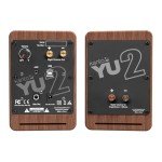 Kanto YU2 Powered Desktop Speakers - Walnut Finish