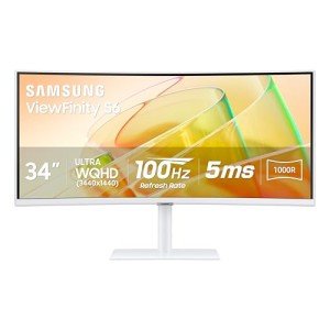 SAMSUNG 34" Ultra-WQHD Curved Monitor with HDR10