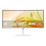 SAMSUNG 34" Ultra-WQHD Curved Monitor with HDR10
