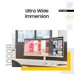 SAMSUNG 34" Ultra-WQHD Curved Monitor with HDR10