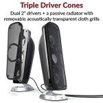 Cyber Acoustics 2.1 Multimedia Speaker System