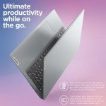 Lenovo IdeaPad 1 Student Laptop Computer, 15.6" FHD Display, Intel Dual Core Processor, 32GB DDR4 RAM, 1TB PCIe SSD, WiFi 6, Bluetooth 5.2, Type-C, Cloud Grey, Windows 11 Pro, Tichang