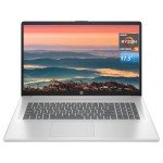 HP 17 Laptop, 17.3" FHD Display, 32GB RAM, 1TB SSD, AMD Ryzen 5 Processor(Beats i7-1165G7, Up to 4.3GHz), Webcam, Numeric Keypad, Long Battery Life, Windows 11 Home, Alpacatec Accessories, Silver