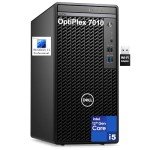 Dell OptiPlex 7010 Desktop Computer, 7000 Tower Dekstop PC, Intel Hexa-Core i5-12500 (Beat i7-11700), 32GB DDR4 RAM, 1TB PCIe SSD, DVDRW, USB WiFi Adapter, RJ-45, HDMI, DisplayPort, Windows 11 Pro