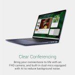 Dell Inspiron 5640 Laptop - 16.0-inch 16:10 FHD+ (1920 x 1200) Display, Intel Core 7-150U Processor, 16GB DDR5 RAM, 1TB SSD, Intel Graphics, Windows 11 Pro, Onsite & Migrate Service - Midnight Blue