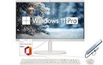 HP 21.5" FHD All-in-One Desktop Computer, 64GB RAM 2.2TB Storage (2TB SSD + 256GB Docking Station Set), Dual-Core Intel Celeron, Windows 11 Pro with Microsoft Office Lifetime Suite, Keyboard & Mouse