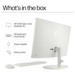 HP 22" All-in-One Desktop Computer for Home and School, Intel Quad-Core Processor (Beat i3-1110G4), FHD Display, 32GB DDR5 RAM, 640GB Storage, WiFi 6, Bluetooth, Business AIO, Windows 11 Pro, AZ-XUT