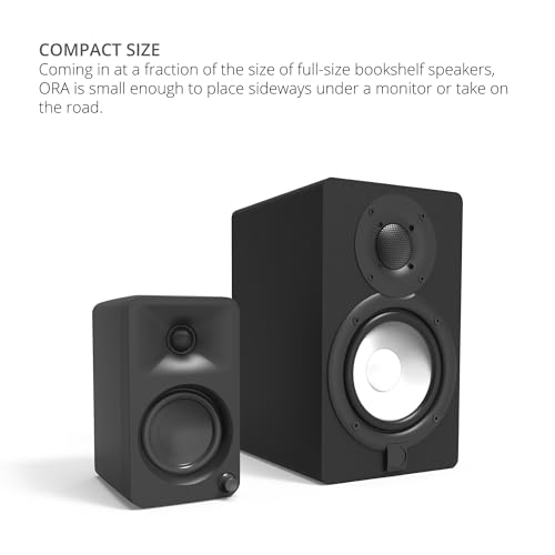 Kanto ORA Bi-Amplified Bluetooth Desktop Speakers