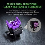 Razer Huntsman Mini 60% Gaming Keyboard: Fast Keyboard Switches - Clicky Optical Switches - Chroma RGB Lighting - PBT Keycaps - Onboard Memory - Snap Tap - Black