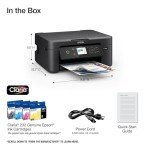 Epson Expression Home XP-4200 Wireless Color All-in-One Printer with Scan, Copy, Automatic 2-Sided Printing, Borderless Photos and 2.4" Color Display,Black