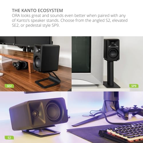 Kanto ORA Bi-Amplified Bluetooth Desktop Speakers